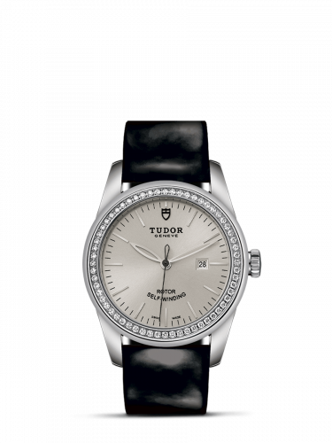 Tudor Glamour Date 31 Stainless Steel Diamond Silver Strap