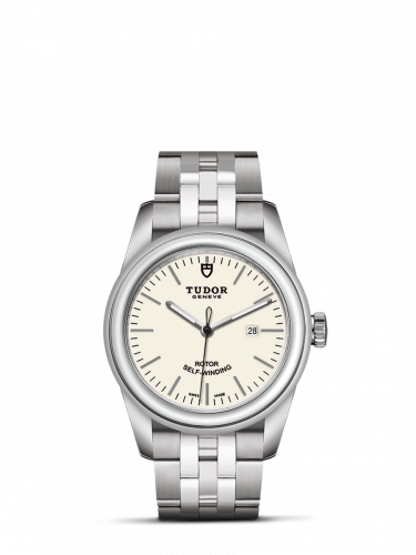 Tudor Glamour Date 31 Stainless Steel Opaline Bracelet