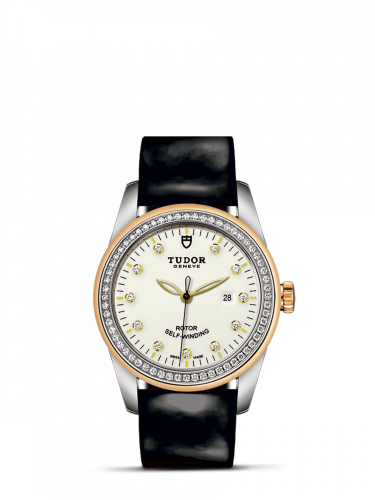 Tudor Glamour Date 31 Stainless Steel Yellow Gold Diamond Opaline-Diamond Strap