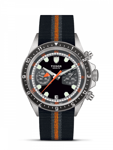 Tudor Heritage Chrono Black Fabric