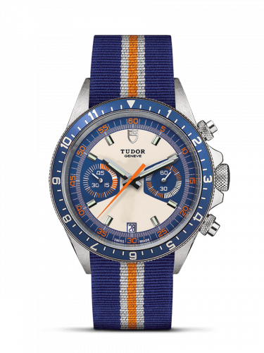Tudor Heritage Chrono Blue Fabric