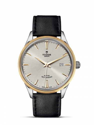 Tudor Style 41 Stainless Steel Yellow Gold Silver Strap