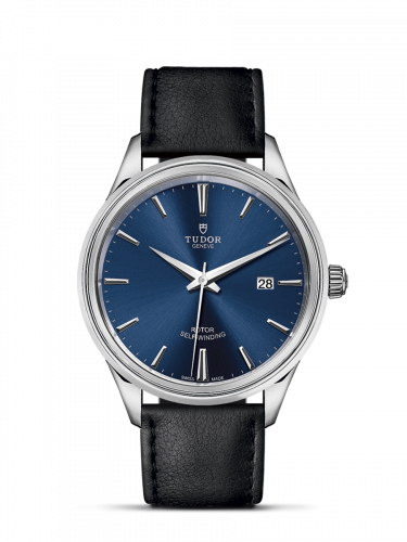 Tudor Style 41 Stainless Steel Blue Strap