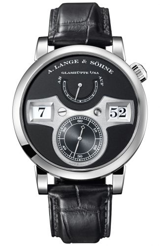 A. Lange & Söhne Zeitwerk White Gold Black