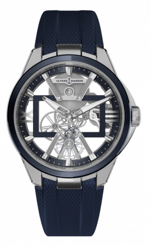 Ulysse Nardin Executive Titanium Blue