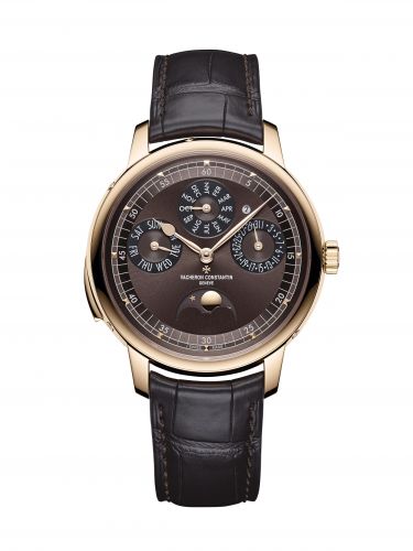 Vacheron Constantin Les Cabinotiers Minute Repeater Perpetual Calendar Pink Gold Brown