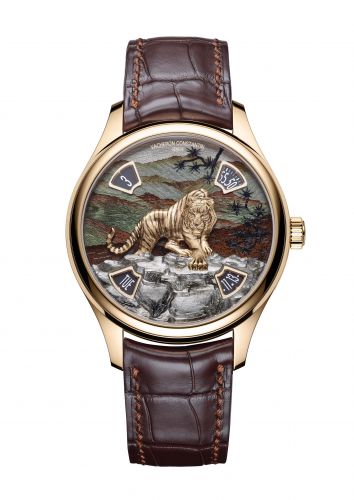 Vacheron Constantin Les Cabinotiers Les Cabinotiers Imperial Tiger Pink Gold Green Wood