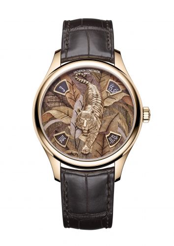Vacheron Constantin Les Cabinotiers Majestic Tiger Pink Gold Yellow Wood