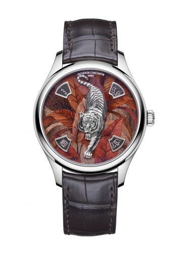 Vacheron Constantin Les Cabinotiers Majestic Tiger White Gold Red Wood
