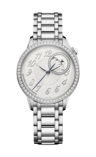 Vacheron Constantin Égérie Self-Winding 35 Stainless Steel Diamond Silver Bracelet