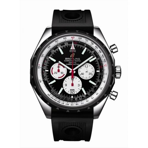 Breitling Chrono-Matic 49 Black Rubber