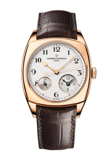 Vacheron Constantin Harmony Dual Time Pink Gold Black Numerals