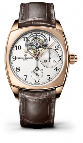 Vacheron Constantin Harmony Tourbillon Chronograph Pink Gold Black numerals