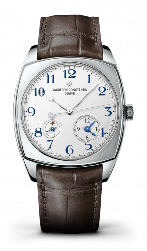 Vacheron Constantin Harmony Dual Time White Gold Blue Numerals