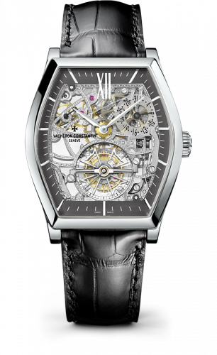 Vacheron Constantin Malte Tourbillon Skeleton Platinum Anthracite