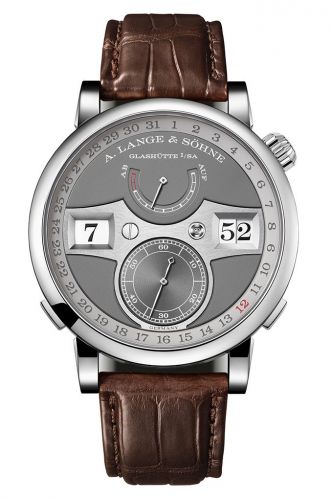 A. Lange & Söhne Zeitwerk Date White Gold Grey