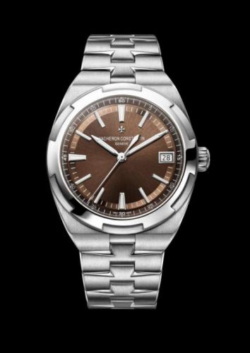 Vacheron Constantin Overseas Date Stainless Steel Brown