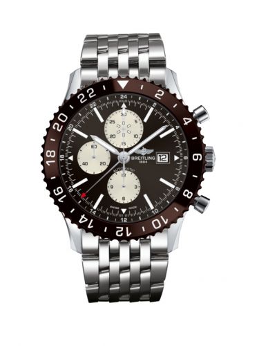 Breitling Chronoliner Stainless Steel Bronze Bracelet