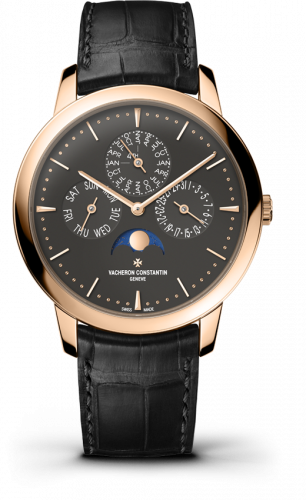 Vacheron Constantin Patrimony Perpetual Calendar Pink Gold Anthracite