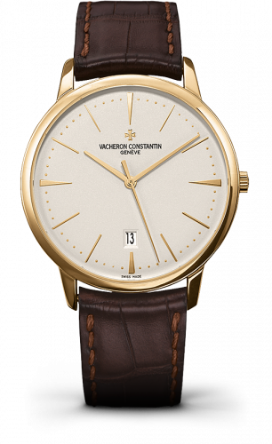 Vacheron Constantin Patrimony Contemporaine Self-Winding Yellow Gold Silver