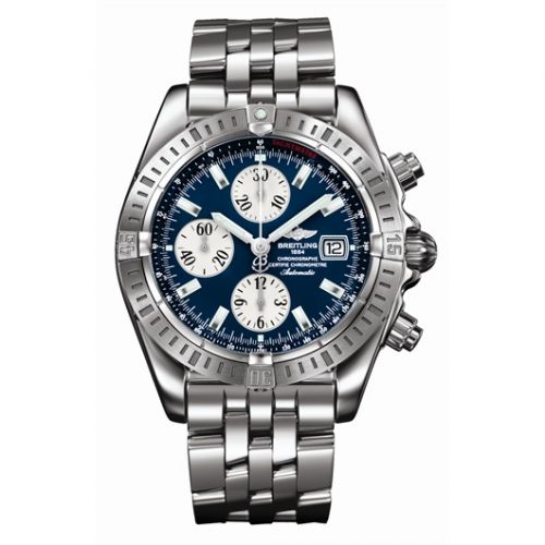 Breitling Chronomat Evolution Stainless Steel Blue