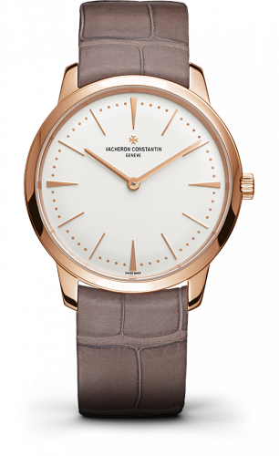 Vacheron Constantin Patrimony Contemporaine 36mm Manual-Winding Pink Gold Silver