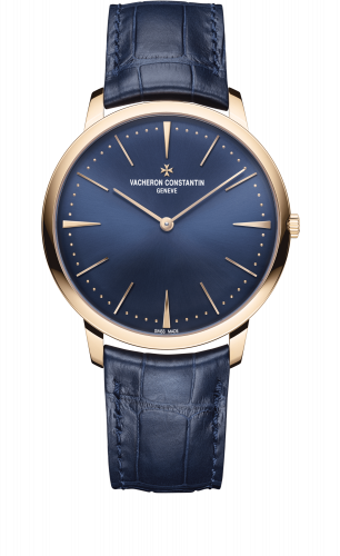Vacheron Constantin Patrimony Contemporaine 40 Manual-Winding Pink Gold Blue