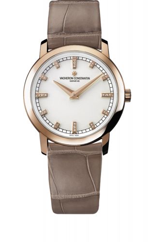 Vacheron Constantin Traditionnelle Quartz Pink Gold Silver
