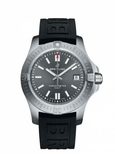 Breitling Chronomat Colt 41 Automatic Tempest Grey Rubber Folding