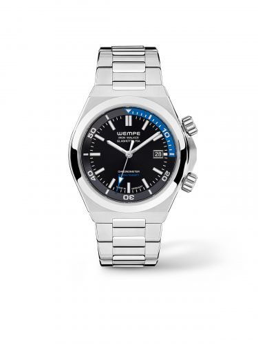 Wempe Glashütte ISA Iron Walker Automatic Diver Black