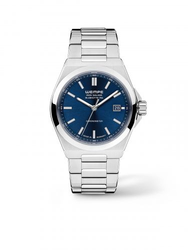 Wempe Glashütte ISA Iron Walker Automatic Men Blue