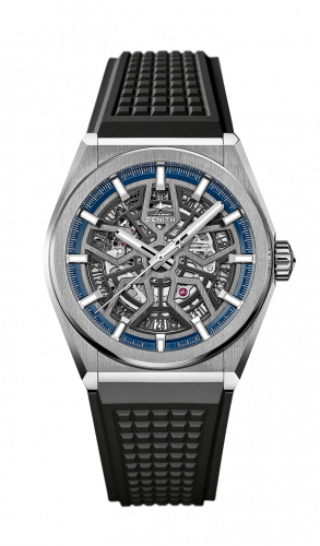 Zenith Defy Classic Titanium Skeleton Rubber
