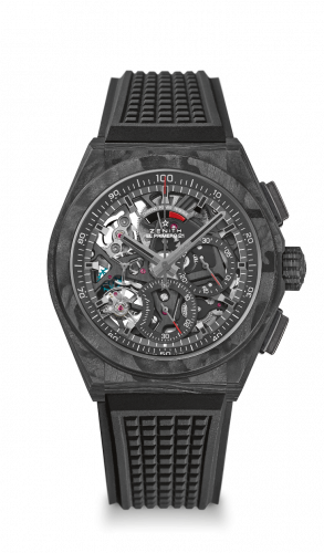 Zenith Defy El Primero 21 Full Carbon Skeleton Rubber