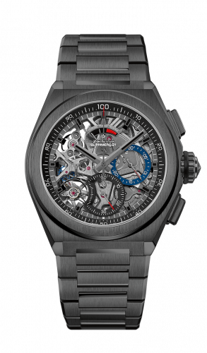 Zenith Defy El Primero 21 Black Ceramic Skeleton Bracelet