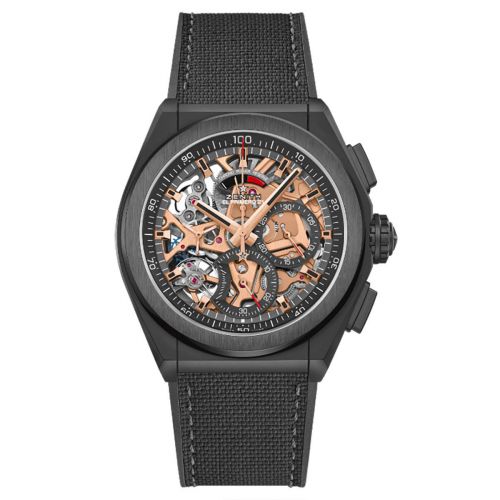 Zenith Defy El Primero 21 Black Ceramic Skeleton Cordura Park Lane