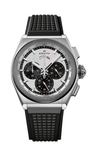 Zenith Defy El Primero 21 Titanium Ceramic Silver Panda Rubber