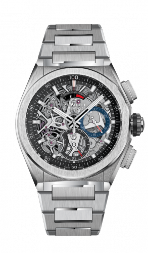 Zenith Defy El Primero 21 Titanium Skeleton Bracelet