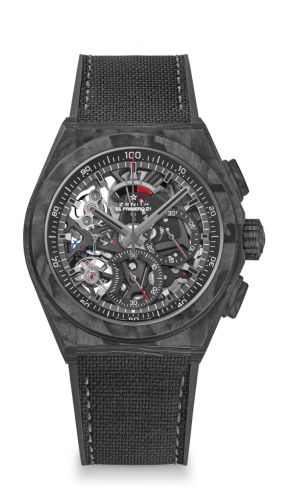 Zenith Defy El Primero 21 Full Carbon Skeleton Rubber