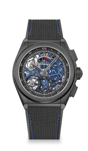 Zenith Defy El Primero 21 Black Ceramic Skeleton Cordura Boutique Edition