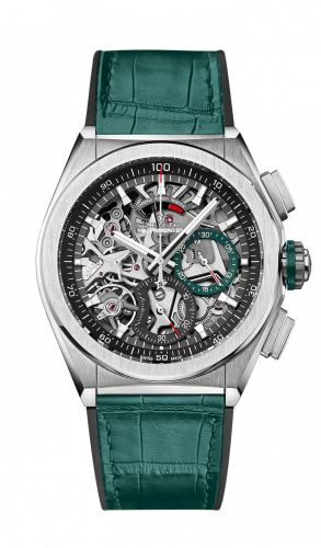 Zenith Defy El Primero 21 Titanium Skeleton Alligator Vendôme Limited Edition