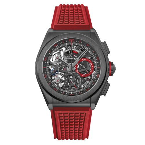 Zenith Defy El Primero 21 Black Ceramic Skeleton Cordura Russia