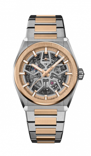 Zenith Defy Classic 41mm Titanium Rose Gold Bracelet