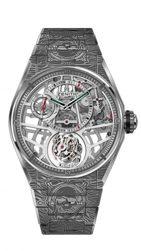 Zenith Defy Zero G Titanium Pirates Edition