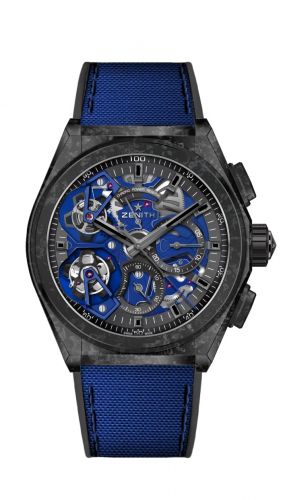Zenith Defy Double Tourbillon Full Carbon Skeleton Cordura