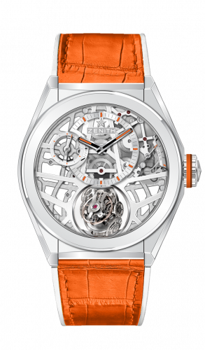 Zenith Defy Zero G Titanium Skeleton Alligator Swizz Beatz