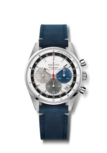 Zenith El Primero Original Stainless Steel Silver Strap