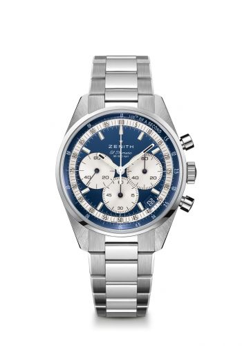 Zenith El Primero Original Stainless Steel Blue Bracelet Boutique Edition