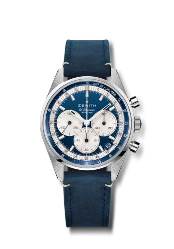 Zenith El Primero Original Stainless Steel Blue Strap Boutique Edition