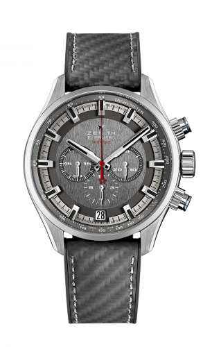 Zenith El Primero Sport Land Rover Bar Team Edition Stainless Steel Slate Rubber