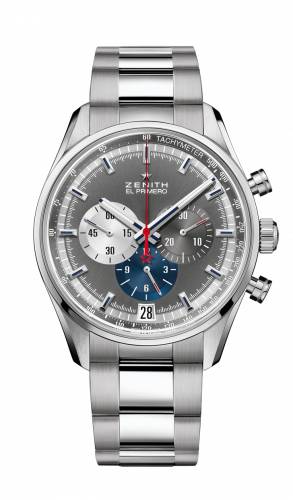 Zenith El Primero Chronomaster 42 Stainless Steel Anthracite Bracelet